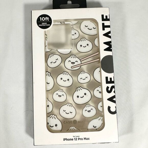 Case-Mate Prints Case for iPhone 12 Pro Max ~Cute as a Dumpling - New In Box - Picture 1 of 6